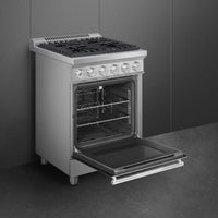 Smeg-Stainless Steel-Gas-SPR24UGGX