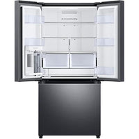 Samsung-Black Stainless-French 3-Door-RF25C5551SG/AA