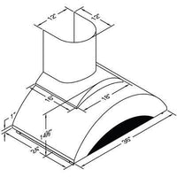 Vent-A-Hood Range Hoods ZTH-236SS