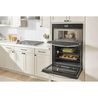 Whirlpool-Black Stainless-Combination Oven-WOEC7030PV