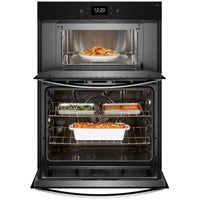 Whirlpool-Black Stainless-Combination Oven-WOEC7030PV