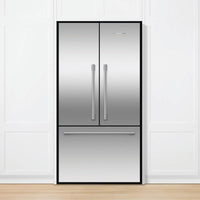 Fisher & Paykel-Stainless Steel-French 3-Door-RF201AHJSX1