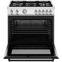 Bertazzoni-Stainless Steel-Dual Fuel-MAS365DFMXV