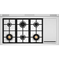 Bertazzoni-White-Dual Fuel-PRO486BTFEPBIT