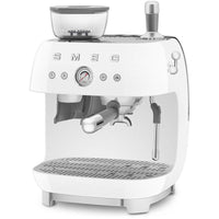 Smeg-White-Espresso Machine-EGF03WHUS