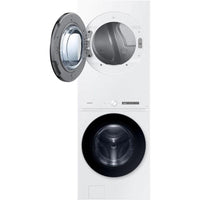 Samsung-White-Stacked Washer/Dryer-WH46DBH100EWAC