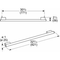 Thermador Handle MS3600IB10