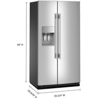 KitchenAid Side-by-Side KRSC536RPS