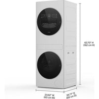 Whirlpool Stacked Washer/Dryer YWFH5424SW