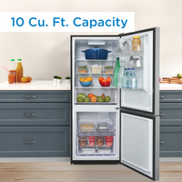 Danby 10 cu.ft Bottom Mount Refrigerator - DBMF100C1SLDB