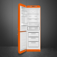 Smeg 24"50s Retro Refrigerator Orange FAB32ULOR3