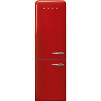Smeg 24" 50s Retro Refrigerator Red FAB32ULRD3