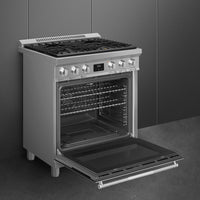 Smeg 30" Pro Gas Range Stainless steel - SPR30UGGX
