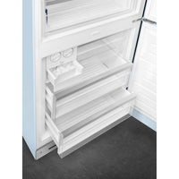 Smeg 28" Btmt Refrigerator Pastel blue - FAB38URPB