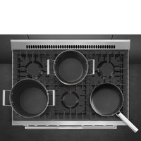 Smeg 36" Pro Gas Range Stainless steel - SPR36UGMX