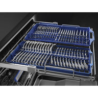 Smeg 24"fully Integrated Dishwasher Black - LSPU8643BL