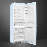 Smeg 28" Btmt Refrigerator Pastel blue - FAB38URPB