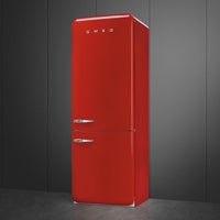 Smeg-Red-Bottom Freezer-FAB38URRD