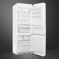 Smeg 28" Btmt Refrigerator White - FAB38URWH
