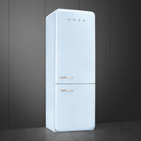 Smeg 28" Btmt Refrigerator Pastel blue - FAB38URPB
