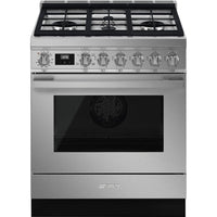 Smeg Portofino 30' Gas Range Stainless steel - CPF30UGGX