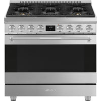 Smeg 36" Pro Gas Range Stainless steel - SPR36UGMX