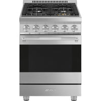 Smeg-Stainless Steel-Gas-SPR24UGGX