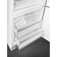 Smeg 28" Btmt Refrigerator White - FAB38URWH