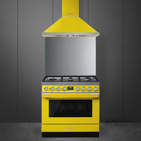 Smeg-Yellow-Dual Fuel CPF36UGMYW