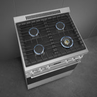 Smeg 30" Pro Gas Range Stainless steel - SPR30UGGX