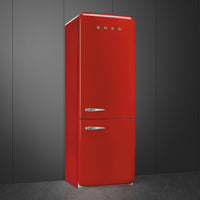 Smeg-Red-Bottom Freezer-FAB38URRD