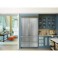 Signature Kitchen Suite-Panel Ready-French 6-Door-SKSFD4826P