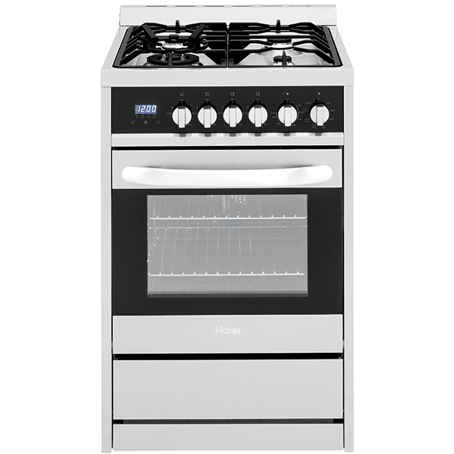 Haier 24" Dual Fuel Range Ss - HCR2250ACS