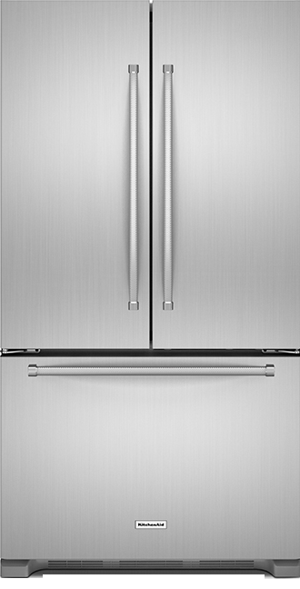 KitchenAid-Stainless Steel-French 3-Door-KRFC302ESS