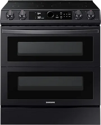 Samsung30"Slide-In Electric Range Black Stainless - NE63T8751SG/AC