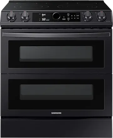 Samsung30"Slide-In Electric Range Black Stainless - NE63T8751SG/AC