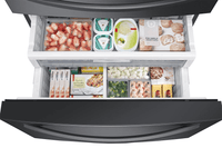 Samsung Black Stainless Steel Refrigerator-RF28R7551SG