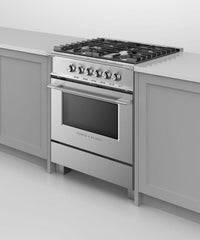 Fisher & Paykel Stainless Steel Range-OR30SCG4X1