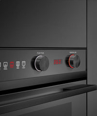 Fisher & Paykel Black Wall Ovens-OB24SCD9PB1