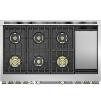 Monogram 48" All Gas Professional Range - ZGP486NDTSS