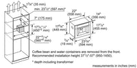 Thermador Built-In Coffee System TCM24TS