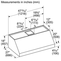 Thermador-Stainless Steel-Hood Shells-PH48GWS