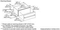 Thermador Stainless Steel Drawer-WD30W