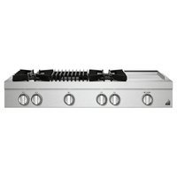 JennAir Stainless Steel Cooktop-JGCP748HL