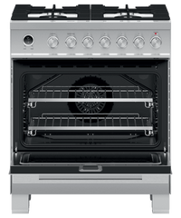 Fisher & Paykel-Stainless Steel-Dual Fuel-OR30SDG6X1