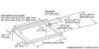 Bosch Downdraft HDD80051UC