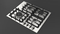 Fulgor Milano Cooktop-F4GK24S1