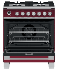 Fisher & Paykel-Red-Dual Fuel-OR30SCG6R1