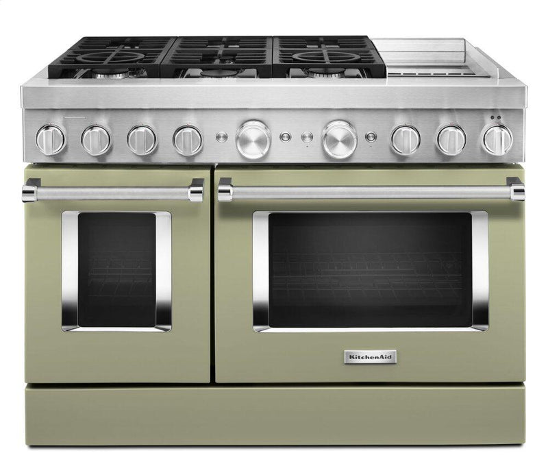 KitchenAid-Green-Dual Fuel-KFDC558JAV