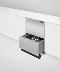 Fisher & Paykel-Stainless Steel-Front Controls Double Drawer-DD24DCTX9N